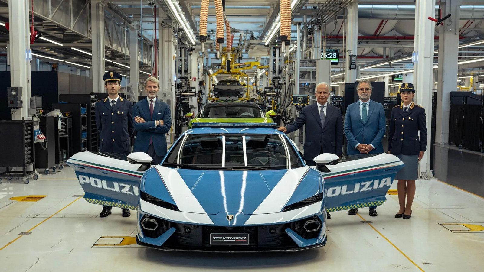 Περιπολικό Lamborghini Temerario δημιουργήθηκε για να σώζει ζωές! 
